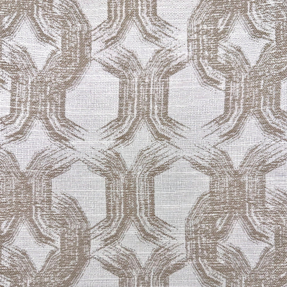 Dalliance C Taupe by Europatex Fabric Dalliance 60% Polyester, 40% Cotton 6.67" H, 6" V 54.00 inches - Fabric Carolina -
