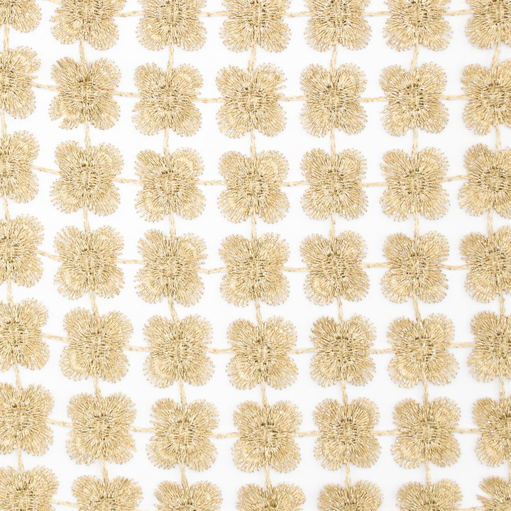 Daphne Brass by Europatex Fabric Daphne & Twinkle 100% Polyester 01.00" H, 01.00" V 110.00 inches - Fabric Carolina -