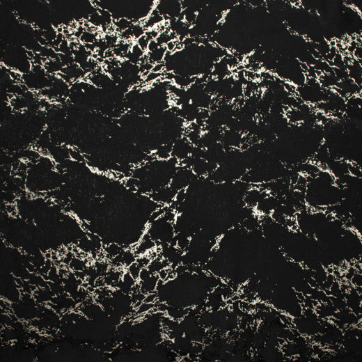 Dazzle - Marble - Black Gold by Europatex Designer Fabric Dazzle 100% Polyester China See Sample Horizontal: N/A and Vertical: N/A 118.00 inches  - Swanky Fabrics -
