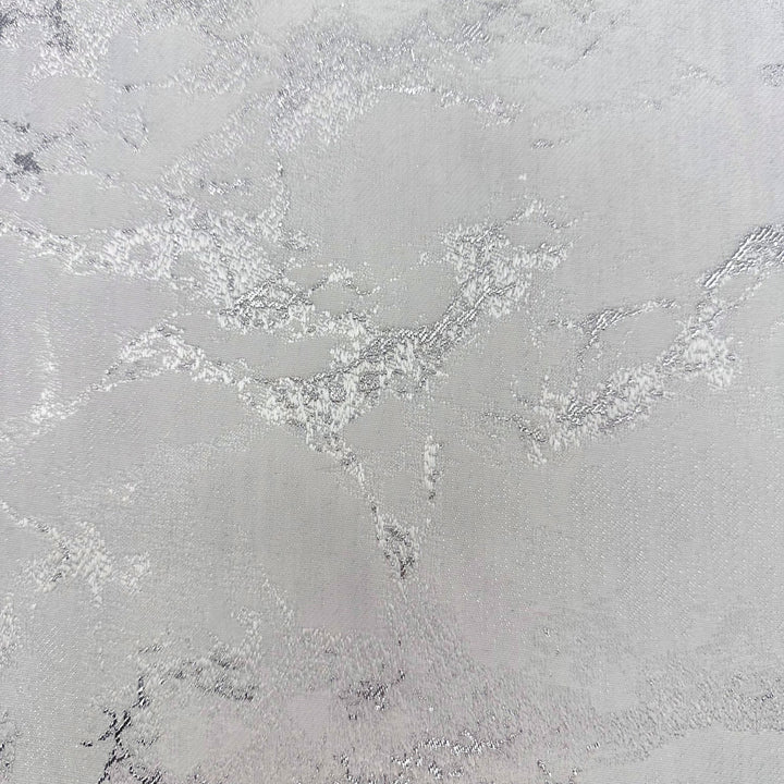Dazzle Marble Silver White by Europatex Fabric Dazzle 100% Polyester 118.00 inches - Fabric Carolina -