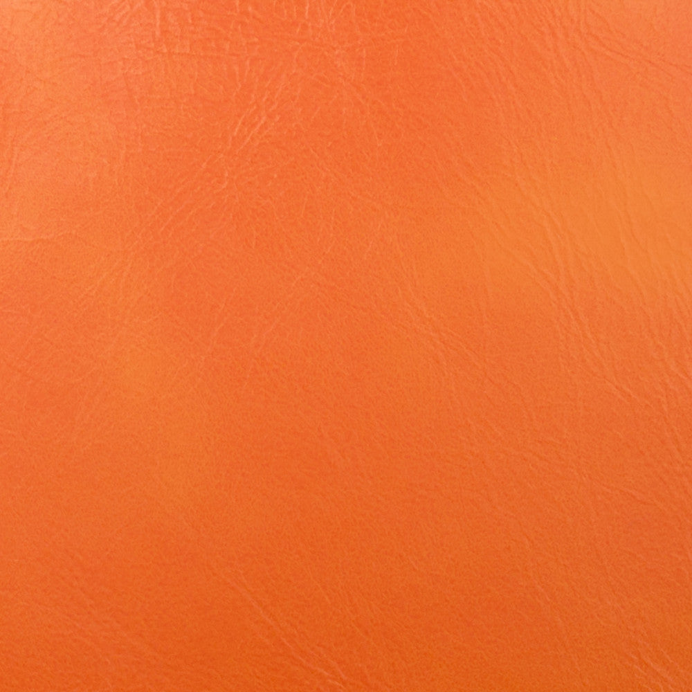 Derma Tangerine by Europatex Fabric Derma Surface: 100% PVC (Phthalate Free) Backing: 100% Polyester 0.00" 54.00 inches - Fabric Carolina -