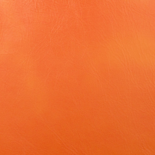 Derma - Tangerine by Europatex Fabric Derma Surface: 100% PVC (Phthalate Free) Backing: 100% Polyester China See Sample Horizontal: N/A and Vertical: N/A 54.00 inches  - Fabric Carolina -