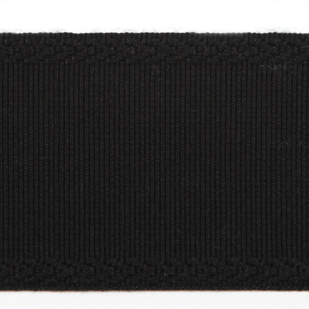 Libeco Black by Europatex Fabric Designers Choice 100% Fibranne 2.25 inches - Fabric Carolina -