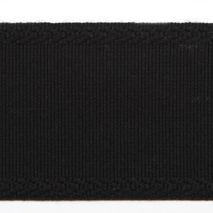 Libeco Black by Europatex Fabric Designers Choice 100% Fibranne 2.25 inches - Fabric Carolina -