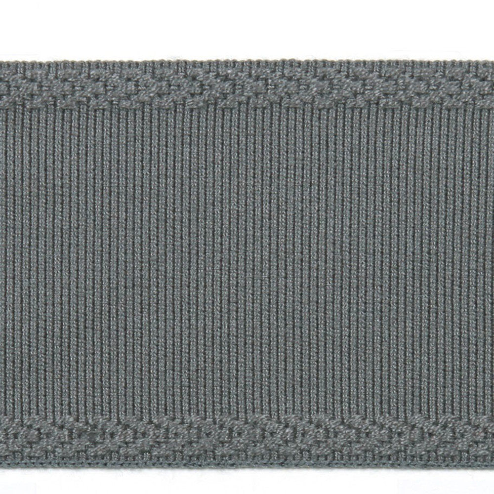 Libeco Charcoal by Europatex Designer Fabric Designers Choice 100% Fibranne 2.25 inches - Swanky Fabrics -