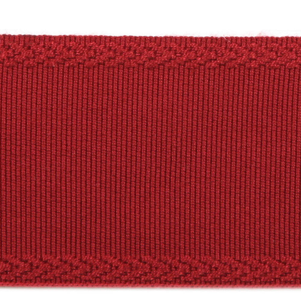 Libeco Rouge by Europatex Designer Fabric Designers Choice 100% Fibranne 2.25 inches - Swanky Fabrics -