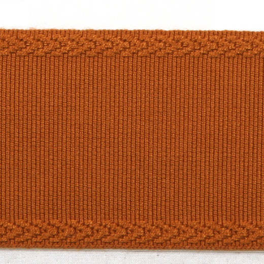 Libeco - Rust by Europatex Designer Fabric Designers Choice 100% Fibranne China See Sample Horizontal: N/A and Vertical: N/A 2.25 inches  - Swanky Fabrics -