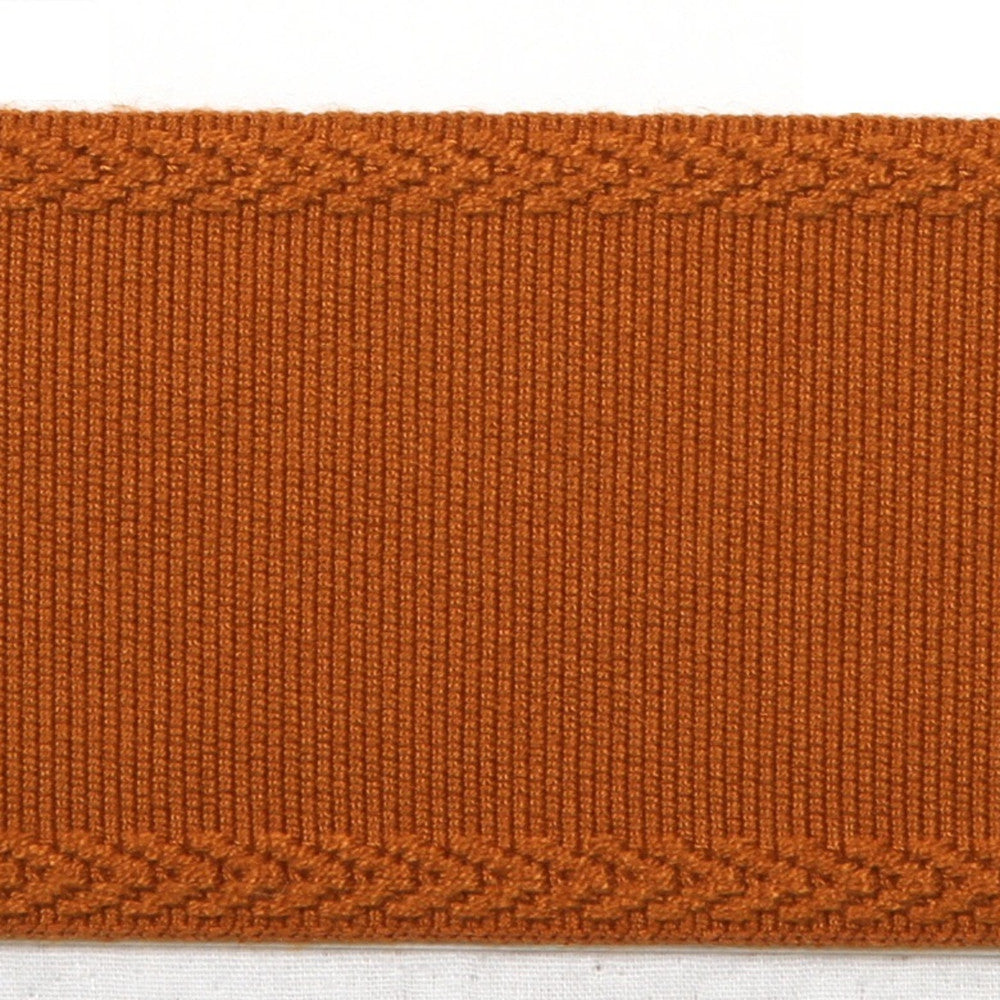 Libeco Rust by Europatex Designer Fabric Designers Choice 100% Fibranne 2.25 inches - Swanky Fabrics -