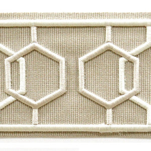 Dimension Ivory by Europatex Fabric