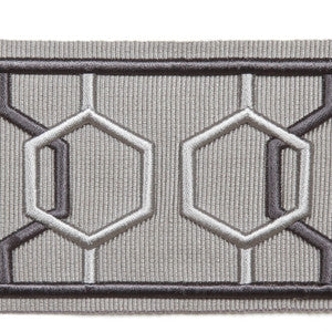 Dimension Steel by Europatex Fabric
