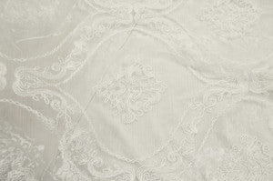 Dora White by Europatex Fabric