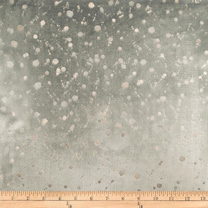 Embellished Dott Steel by Europatex Fabric