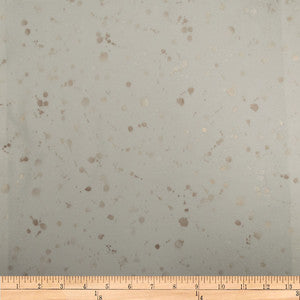 Embellished Dott White by Europatex Fabric