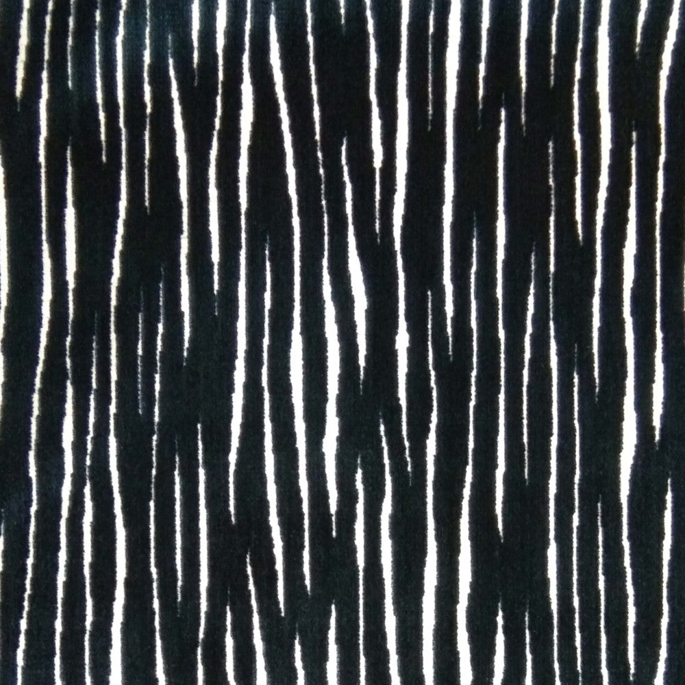 Dream Space Stripe Royal by Europatex Fabric Dream Space 63.90 % Rayon, 27.86% Polyester, 8.24% Polyester+Linen 14" H, 15" V 57.00 inches - Fabric Carolina -