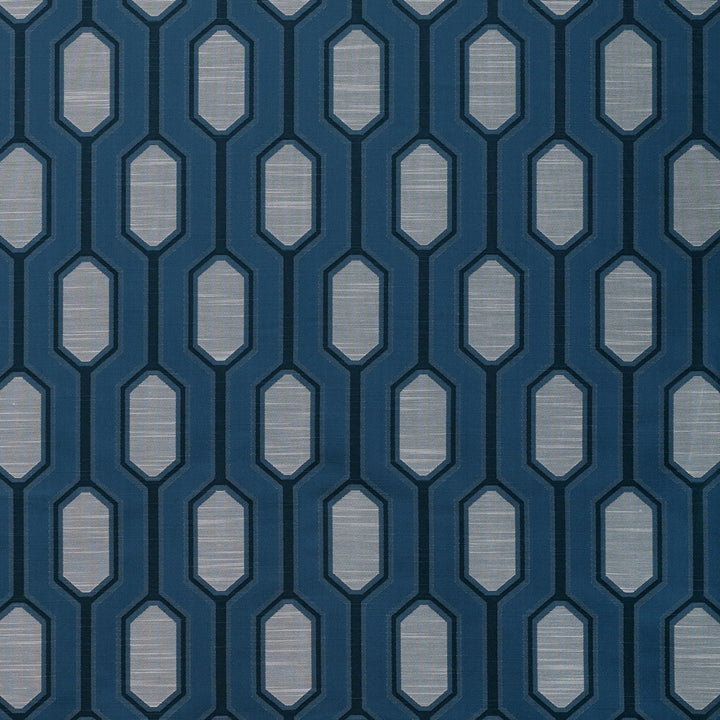 Calistoga E Eark Blue by Europatex Fabric Calistoga 17% Viscos, 83% Polyester China Horizontal: 5" and Vertical: 9" 55" - Fabric Carolina -