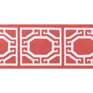 Gate Applique Tape Coral E12007 by Thibaut Fabric
