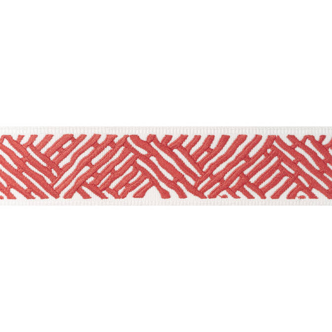Cobble Hill Tape Coral E12017 by Thibaut Fabric Thibaut Fabric Cobble Hill Tape Coral E12017Fabric Tapes & Trims Volume 1 65% Cotton, 35% Spun Poly INDIA </p><p>Repeat: V: 7.62 2 - Fabric Carolina -