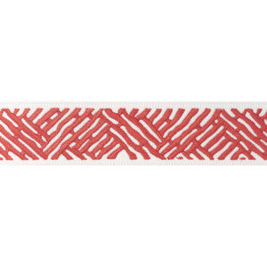 Cobble Hill Tape Coral E12017 by Thibaut Fabric