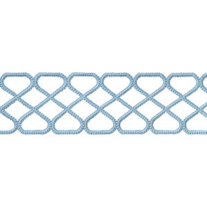Ripley Applique Sky E12033 by Thibaut Fabric
