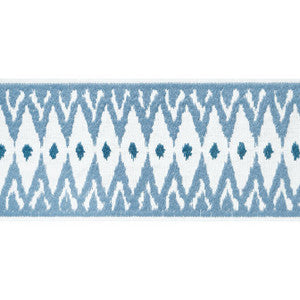 Delmont Tape Sky E12049 by Thibaut Fabric