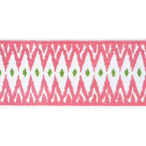 Delmont Tape Peony E12051 by Thibaut Fabric