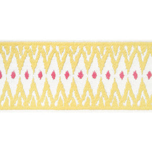 Delmont Tape Sunshine E12052 by Thibaut Fabric