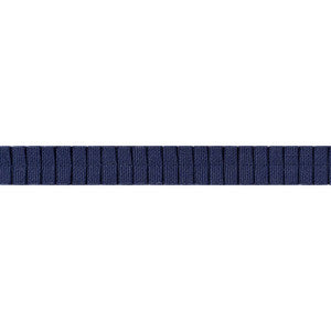 Pleated Tape Navy E12064 by Thibaut Fabric