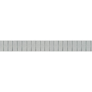 Pleated Tape Platinum E12068 by Thibaut Fabric