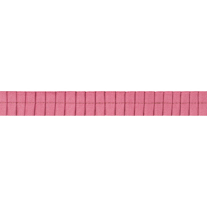 Pleated Tape Peony E12073 by Thibaut Fabric Thibaut Fabric Pleated Tape Peony E12073Fabric Tapes & Trims Volume 1 100% Cotton INDIA </p><p>Repeat: V: 0.37 0.87 - Fabric Carolina -
