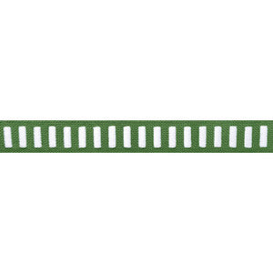 Dash Tape White on Kelly E12130 by Thibaut Fabric