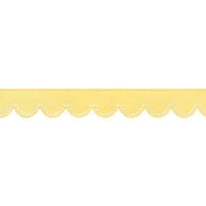 Pippa Tape Lemon E12143 by Thibaut Fabric