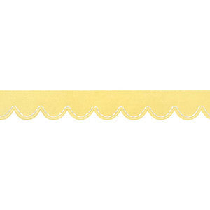 Pippa Tape Lemon E12143 by Thibaut Fabric