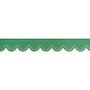 Pippa Tape Grass E12145 by Thibaut Fabric