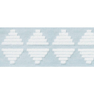 King'S Point Tape Mist E12181 by Thibaut Fabric