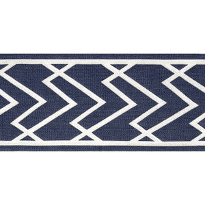 Summit Applique Tape Navy E12216 by Thibaut Fabric