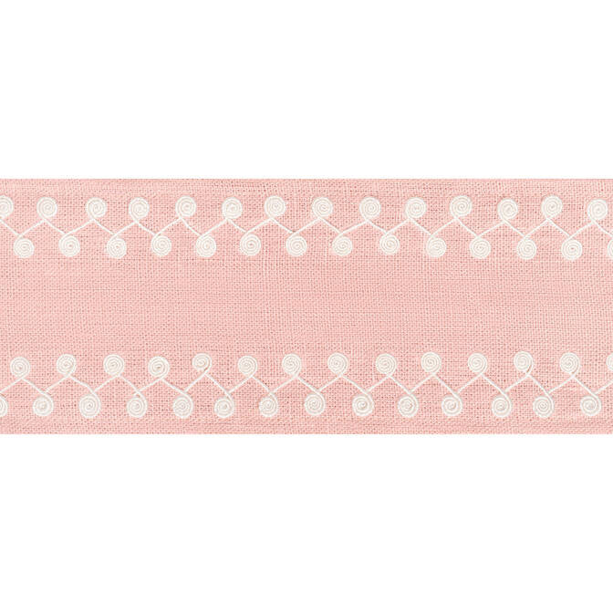 Perla Tape Blossom E12218 by Thibaut Fabric Thibaut Fabric Perla Tape Blossom E12218Fabric Tapes & Trims Volume 3 63% Linen, 34% Viscose, 3% Spun Poly INDIA </p><p>Repeat: V: 0.5 3.375 - Fabric Carolina -