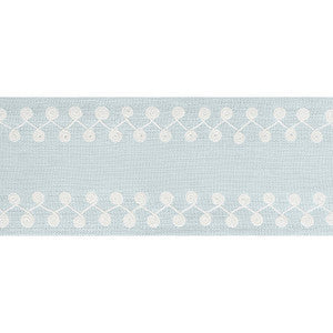 Perla Tape Mist E12224 by Thibaut Fabric