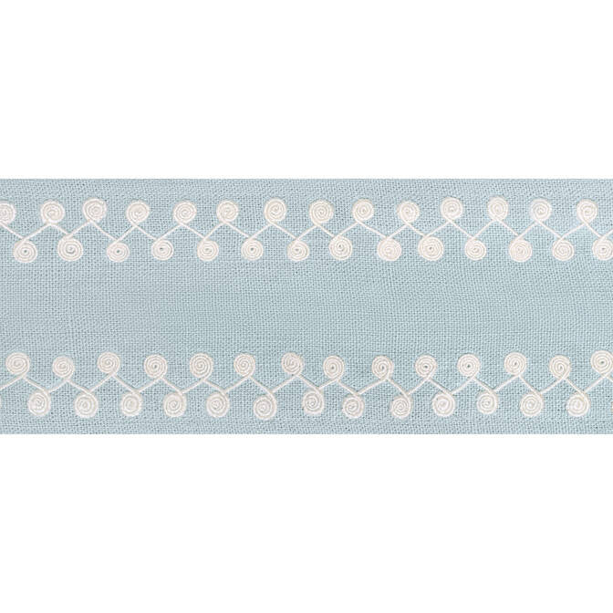 Perla Tape Powder E12225 by Thibaut Fabric Thibaut Fabric Perla Tape Powder E12225Fabric Tapes & Trims Volume 3 63% Linen, 34% Viscose, 3% Spun Poly INDIA </p><p>Repeat: V: 0.5 3.375 - Fabric Carolina -