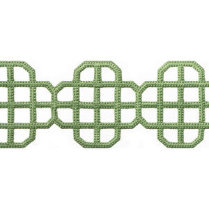 Fret Applique Kelly E12270 by Thibaut Fabric