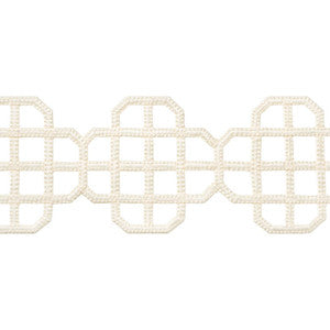 Fret Applique Ivory E12273 by Thibaut Fabric