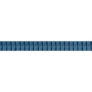 Pleated Tape French Blue E12312 by Thibaut Trim