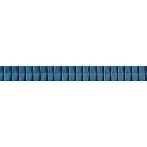 Pleated Tape French Blue E12312 by Thibaut Trim