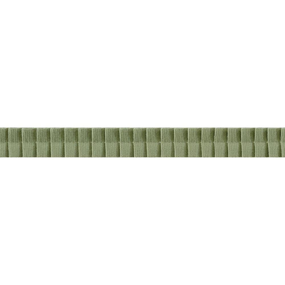 Pleated Tape Willow E12316 by Thibaut Trim Thibaut Trim Pleated Tape Willow E12316Trim SOLEIL TEXTURES 100% Cotton U.S.A </p><p>Repeat: H: , V: 0.87 in  (2.21 cm) - Fabric Carolina -