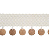 BALI BEAD Ivory E12418 by Thibaut Designer Trim