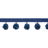 FLORIAN FRINGE Navy E12444 by Thibaut Designer Trim