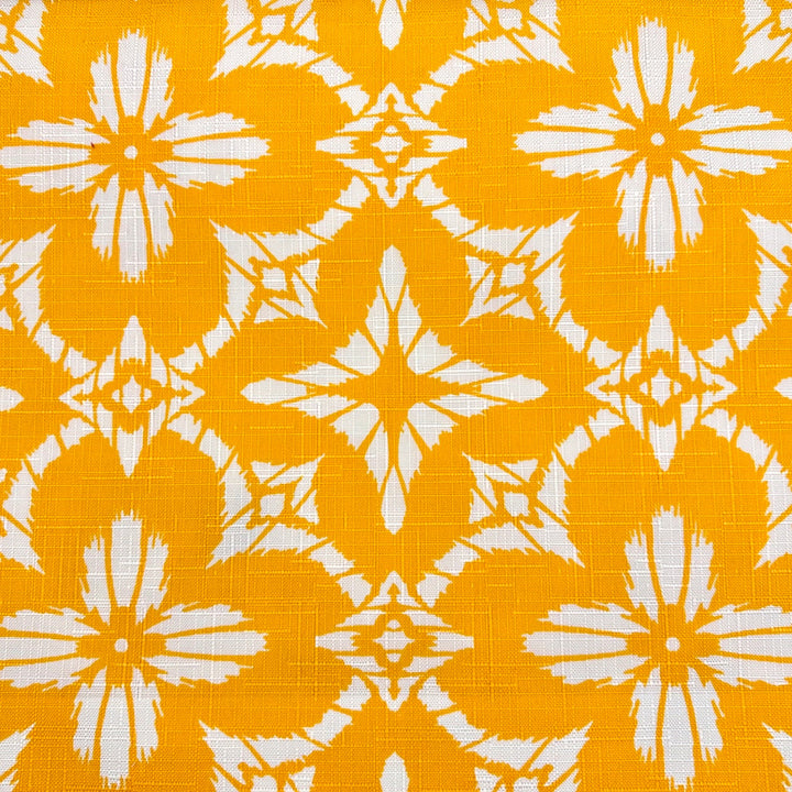 Outdoor Aspidoras Yellow by Europatex Fabric Outdoor 100% Polyester 9.00" H, 8.38" V 60.00 inches - Fabric Carolina -