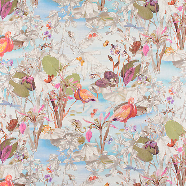 La Gola/Delta ESTA-002 by Old World Weavers Fabric 65% VISCOSE 25% LINEN 10% COTTON SPAIN MEDIUM DUTY Horizontal: 31" and Vertical: 53.5" 53.5" - Fabric Carolina -