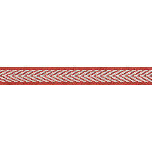 Westport Tape Cranberry E81835 by Thibaut Fabric