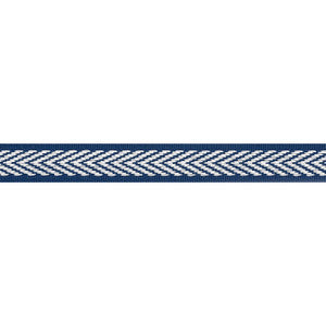 Westport Tape Navy E81844 by Thibaut Fabric