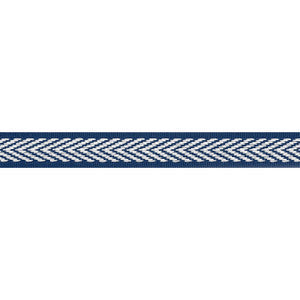 Westport Tape Navy E81844 by Thibaut Fabric